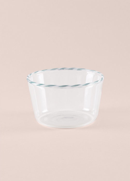 Hermia Tazón de Vidrio Verde 150 ml